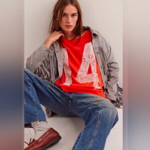 Free People We The Free Graphic Camden Pullover 14